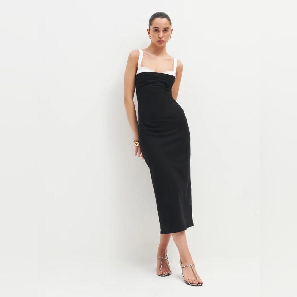 Reformation Nelle Knit Dress S
